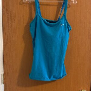 Nike Blue Dri-Fit Athletic Top